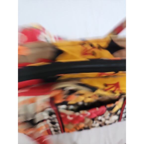 Vera Bradley Mandy Bittersweet Shoulder Bag Multicolor Purse - Picture 7 of 12